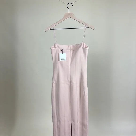 NWT MISHA x Revolve Irisa Dress in Nude - Picture 7 of 7